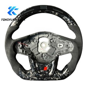 Volante de Fibra de Carbono Forjado Real con Cuero y Alcántara Personalizado para Toyota Supra A90/A91 GR F10 Mk5 Mk4 G8X 2018 2019 2021 <span class=keywords><strong>2022</strong></span> - Product Image 2