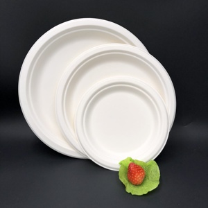 Nuevo Hot Compostable Sugarcane Clamshell to Go <span class=keywords><strong>Box</strong></span> Contenedor de comida de bagazo desechable Caja de hamburguesa 6 pulgadas - Product Image 6