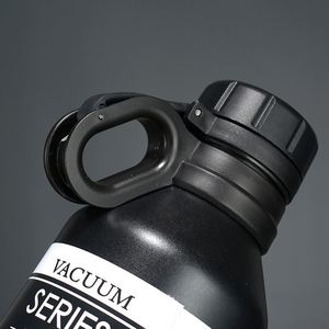 Bouteille isotherme de luxe 1200 ml (1,2 L) avec poignée, grande capacité, portable, pour le sport et les activités de plein air, de la marque Original Factory. - Product Image 4