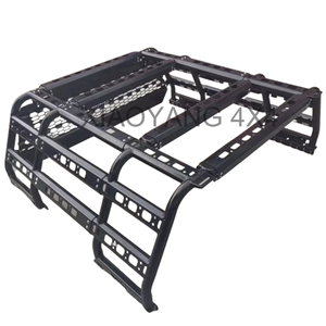 Pastilla de barra antivuelco deportiva negra universal 4x4 para Hilux <span class=keywords><strong>Vigo</strong></span> Np300 Triton Dmax Amarok - Product Image 1