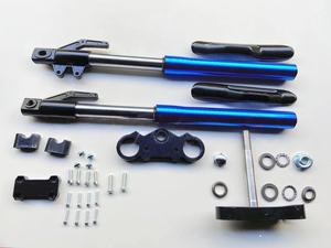 Suspensión para Motocicleta Todoterreno, Suspensión Invertida de 650 mm, Apta para Modificación de Suspensión Invertida Kawasaki - Product Image 5