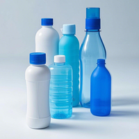 Bouteilles en plastique PP sans BPA moulées par soufflage en gros - Emballages personnalisables pour boissons énergisantes et autres boissons avec espace pour l'étiquette