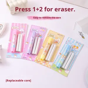 Cartoon Druckbleistift-Radiergummi Kreativer Radiergummi zum Zeichnen und für Prüfungen Schülerbedarf Krümelfrei Sauber - Product Image 3