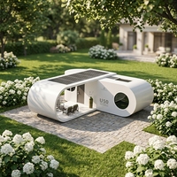 Maison Capsule Spatiale : la Solution de Glamping Futuriste Ultime