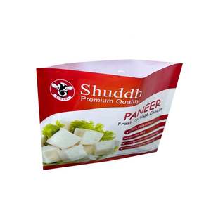 Sellado térmico 3 sellado lateral bolsita de embalaje de plástico plano bolsa de embalaje de alimentos congelados con impresión personalizada - Product Image 2