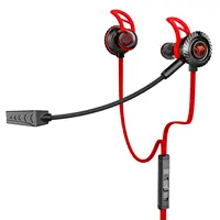 Auriculares de Doble controlador para videojuegos, cascos con cable de 3,5mm con micrófono para teléfono móvil, Xbox, PS4, venta al por mayor de fábrica