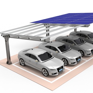 UISOLAR Solar <b>Roof</b> Carport Racking Structure Waterproof Solar Car Park Photovoltaic Carport Steel Solar Carport Parking <b>Canopy</b> - Product Image 1