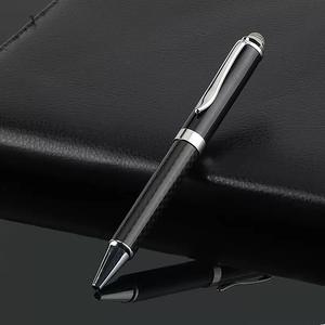 Stampato Imprinted logo aziendale firma in fibra di carbonio Biros rullare <span class=keywords><strong>penne</strong></span> a sfera per <span class=keywords><strong>regalo</strong></span> promozionale in fibra di carbonio rossa - Product Image 6