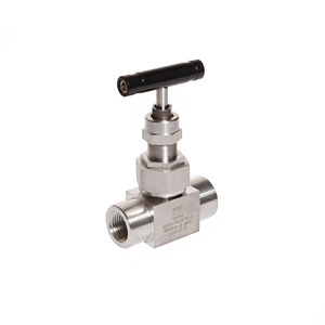 วาล์วเข็มสแตนเลส 41.3Mpa แรงดันสูง เกลียวใน แบบตรงผ่านชนิดตัดปิด - Product Image 1
