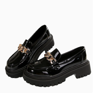 Nuevos Mocasines de Mujer Talla Grande 2026, Zapatos de Punta Redonda con Boca Poco Profunda y Suela Gruesa - Product Image 6