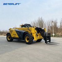 Günstiger 18m 4WD Drehbarer Teleskoplader 4 Tonnen Teleskopstapler für Materialtransport