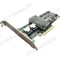 Tarjeta Controladora MegaRAID LSI 9260-8i PCIe 2.0 X8, 8 Puertos Internos, 6Gb/s, 512MB DDR2, Adaptador SATA SAS RAID