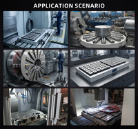 Mandrin magnétique électro-permanent à forte force de maintien pour tour horizontal CNC, automatisation