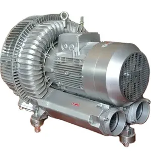 4kw high-pressure vortex fan fishpond aeration air knife vacuum adsorption feeding industrial suction and exhaust blower