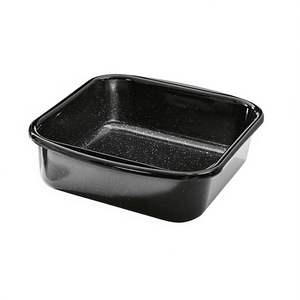 Mini plat à rôtir 22 x 22 cm, plat à pâtisserie carré antiadhésif pour utilisation au four - Product Image 2