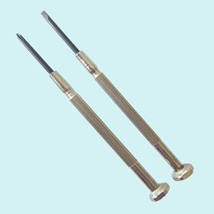 Uhrmacher-Feinmechanik-Schraubendreher mit Eisengriff, 1,8 mm, Kreuzschlitz und gerader Linie, für kleine Schrauben, Mini-Telekommunikations-Werkzeug - Product Image 1