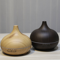 Diffuseur d'arôme électrique, Grain De bois, brume, purificateur d'air, lampe, humidificateur, 300 ml