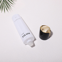 Blanc moderne 30g 30ml 100ml 120ml crème pour le visage huile soins de la peau essentiels pour les yeux emballage cosmétique pompe bouteille en verre
