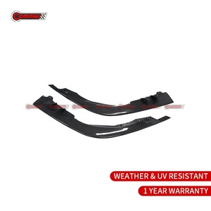 Kit carrosserie de qualité supérieure en fibre de carbone sèche, style Novi, pour Ferrari F8 : Lame arrière, jupes latérales, aileron de ventilation, kit carrosserie complet - Product Image 6