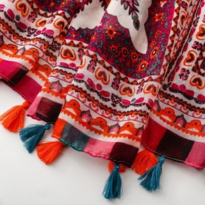 2026 <b>Red</b> Shawls Wedding Women Sun Protect Longer <b>Scarf</b> Muslim Hijabs Viscose Custom Women <b>Scarves</b> - Product Image 3