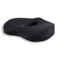 Coussin de siège ergonomique personnalisable pour chaise de bureau orthopédique, soutien du fessier, soulagement du stress, mousse à mémoire de forme, douleur au coccyx, coussin de siège de voiture