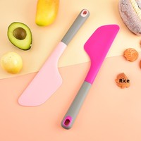PERFOSO Spatule en silicone réutilisable extra large, cuillère à mélanger/racloir/épandeur à glaçage multifonctionnel, outil de cuisson antiadhésif en PP