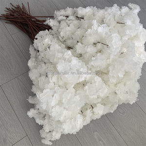 Đám Cưới B-337 Vòm Trang Trí Kem Trắng Sakura Đầy Đủ Hoa Anh Đào Hoa Cây Chi Nhánh Trắng Nhân Tạo Hoa Anh Đào - Product Image 3