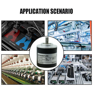 HLTNC ZSP5008EF classe IP54 codeur rotatif photoélectrique incrémental à axe solide peut remplacer le E6B2-CWZ6 Omron pour cnc - Product Image 6