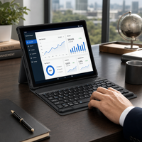 Nouvelle tablette Android 4G OEM de haute qualité, stylet clavier 2-en-1, 10,1 pouces, Android 15.0, tablette éducative ultra-fine, 4+64G
