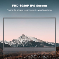 Moniteur de Jeu Portable IPS 1080P Full HD de 15,6 Pouces avec HDR, Haut-Parleurs Intégrés, Compatible USB-C pour Ordinateurs Portables, PS4, Switch