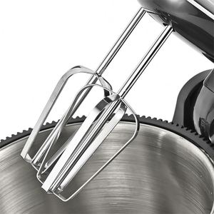 Batteur à gâteau au design simple, mélangeur de pâte de table portatif, 3 vitesses, batteur à œufs électrique, pétrin en acier inoxydable haute capacité - Product Image 6