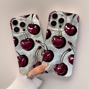 Coque de téléphone portable IMD de haute qualité avec motif glacier et impression <span class=keywords><strong>photo</strong></span> de grosse cerise rouge <span class=keywords><strong>pour</strong></span> <span class=keywords><strong>iPhone</strong></span> 11 12 13 14 15 16 17 Pro Max - Product Image 1
