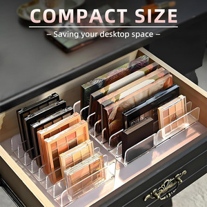 Organizador <span class=keywords><strong>de</strong></span> Escritorio Moderno <span class=keywords><strong>de</strong></span> Plástico PP Transparente, Modelo 33920, <span class=keywords><strong>Caja</strong></span> <span class=keywords><strong>de</strong></span> Almacenamiento para Paletas <span class=keywords><strong>de</strong></span> Sombras <span class=keywords><strong>de</strong></span> Ojos, Cajón para Polvos, Cajas para Documentos - Product Image 5