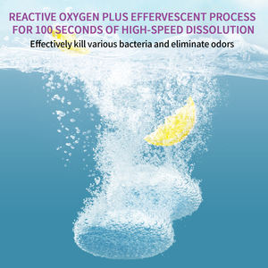 Tabletas Efervescentes Desechables para Limpieza de Dentaduras Postizas y Alineadores, Eliminan Manchas de Dientes - Product Image 2