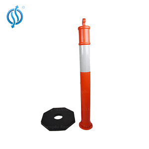 PE y caucho Base advertencia <span class=keywords><strong>Post</strong></span>/seguridad de alerta en carretera Flexible tráfico delineador <span class=keywords><strong>Post</strong></span> advertencia de primavera <span class=keywords><strong>Post</strong></span> / <span class=keywords><strong>Flex</strong></span> bollard T superior - Product Image 3