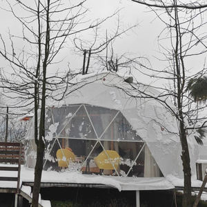 Kualitas tinggi Glamping Geodesic besar <span class=keywords><strong>Igloo</strong></span> <span class=keywords><strong>Cooler</strong></span> Dome rumah untuk Hotel ATAU acara kecil - Product Image 1