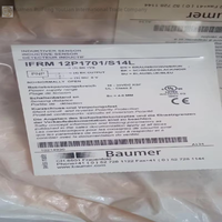 Sensor de Proximidad Inductivo Cilíndrico IFRM 12P1701/S14L PNP NPN, Enrasado/No Enrasado, 24VDC, Conector M8, Detección de Metales, Posicionamiento