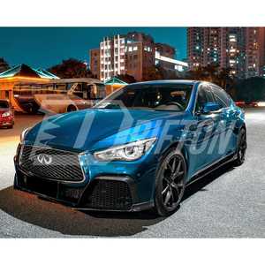 Kit carrosserie pour Infiniti Q50 2013-2024 Project Black S Concept Style Kit de carrosserie partiel en Fiber de carbone - Product Image 2