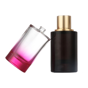 Di alta qualità 100ml bottiglie di <span class=keywords><strong>profumo</strong></span> di vetro Spray nero bel Design a forma di cilindro riutilizzabile produttori Parfum' - Product Image 5