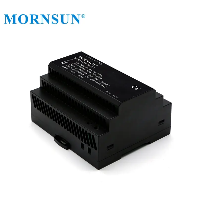 Mornsun LI150-20B24PR2オリジナル150W24VDC 6.25ADinレールスイッチング電源電圧モニターディスプレイ