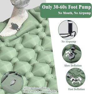 <span class=keywords><strong>Matelas</strong></span> de camping gonflable ultraléger avec oreiller intégré et pompe à pied, version améliorée, compact, <span class=keywords><strong>meilleur</strong></span> tapis de couchage - Product Image 5