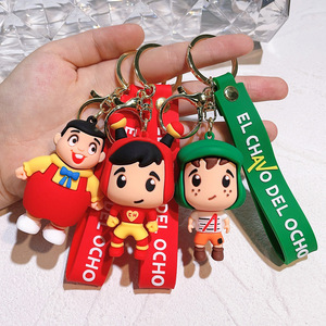 Nuevo Llavero de <span class=keywords><strong>El</strong></span> <span class=keywords><strong>Chavo</strong></span> Del Ocho, Colgante de Muñeco de Dibujos Animados para Niño/Niña, Llaveros de Anime para Bolsos y Coches, Joyería Divertida, Regalo para Amigos - Product Image 4