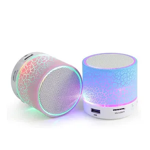 A9 Wireless Speaker Loudspeaker Portable Subwoofer Mp3 Stereo Audio Music Player Mini LED Speakers Support TF USB AUX