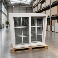 Ventana Corredera de PVC con Vidrio Templado de Seguridad para Cerramiento de Balcón, Insonorizada Acústicamente 35dB, Probada por SGS