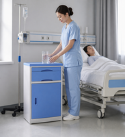Meubles de chevet d'hôpital Fengyu en gros d'usine, table médicale en plastique ABS de Hebei