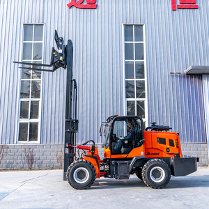 Montacargas Diésel Mini Hengwang de 3.5 Toneladas, Montacargas Telescópico Todoterreno Usado, Capacidad de Carga de 3 Toneladas, Precio Competitivo de Transpaleta - Product Image 3