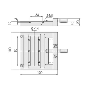 実験装置用光学スリット光学機器を調整可能な高性能高精度多焦点顕微鏡 - Product Image 2
