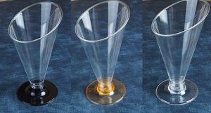 Taza de plástico desechable de 160ml, copa de cóctel, postre, bebida de Color personalizado, yogur, vino, champán, <span class=keywords><strong>Tequila</strong></span>, soda, agua Mineral hecha PS - Product Image 5