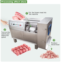 Máquina Cortadora de Carne Industrial Automática de Alta Precisión para Cortar Carne de Res, Pollo y Cerdo Congelada