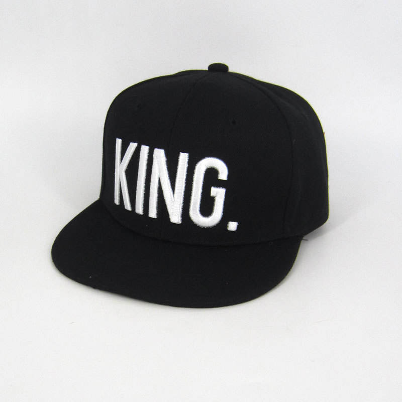 White characters KING.